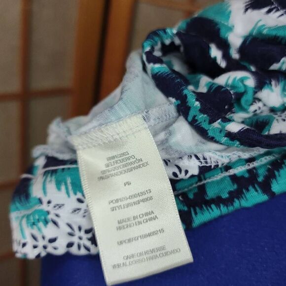 DEPT222 Women's Abstract Pattern Print Maxi Skirt Petite Small - Picture 7 of 8